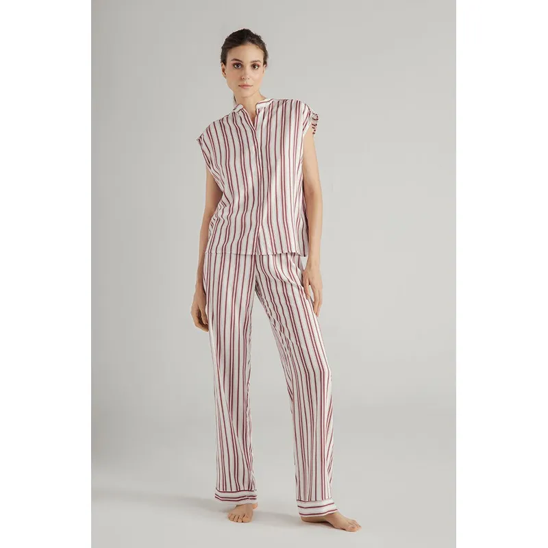OPTIONS INTIMATE - Pijama Camisa sin mangas pantalon largo para Dama Marca Options Intimate Referencia 1544041