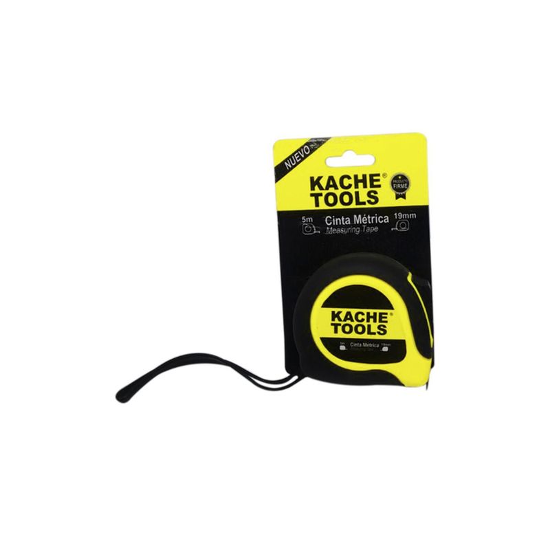 SUKRA - FLEXOMETRO ENCAUCHETADO SUKRA KACHE TOOLS 5M X 19MM UE120