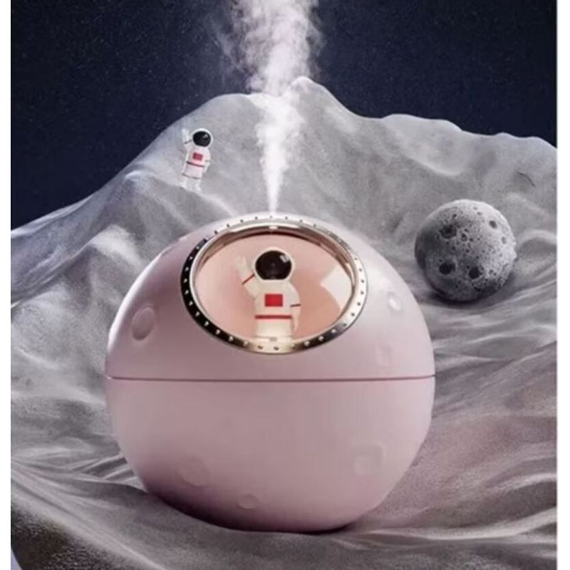 GENERICO - Humidificador Difusor De Aromas Electrico De Astronauta Luz ROSA