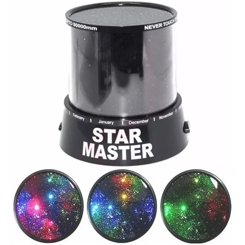 GENERICO - Star Máster Gizmo Lampara Proyectora de Estrellas