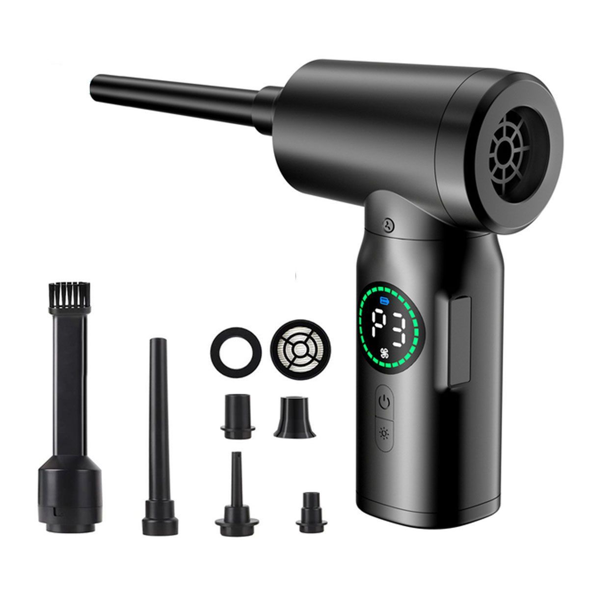 GENERICO - Aspiradora Mini Recargable Soplador Potente Computador