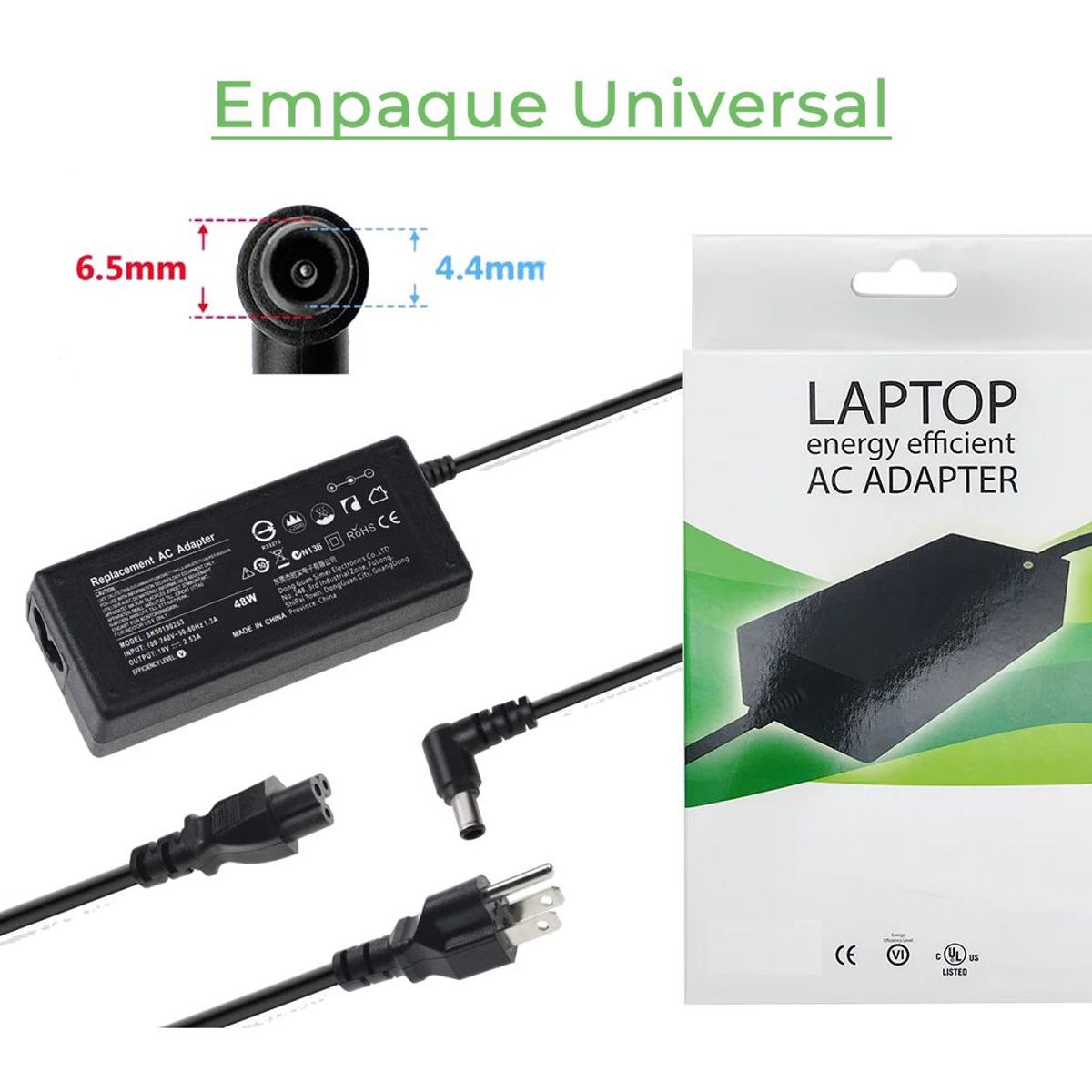 OEM - Adaptador De Corriente Para Monitor LG Mod 20mk400 20mp48