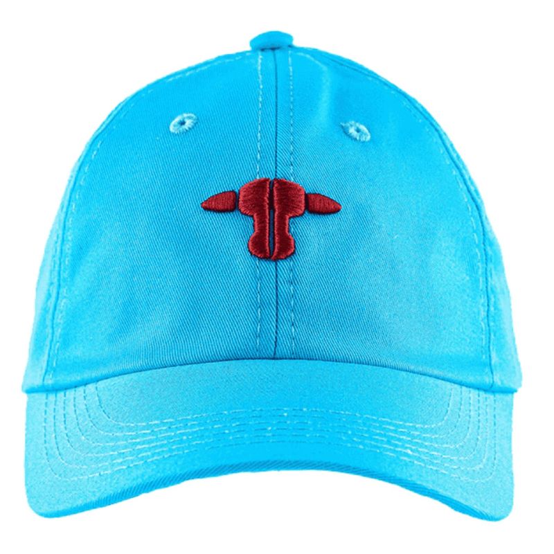 JUAN BECERRA BELTS - Gorra Juan Becerra Azul  Vinotinto