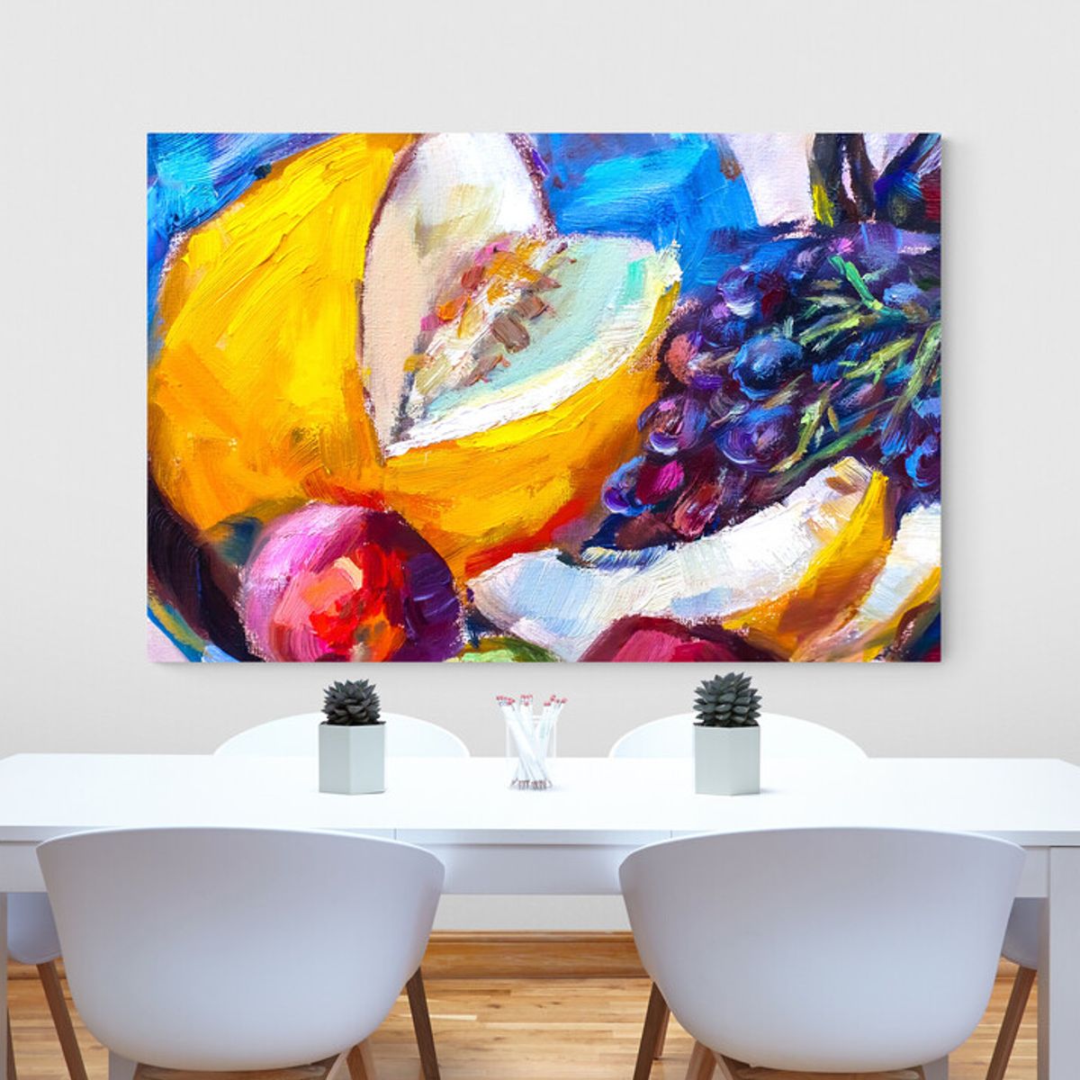 TAYRONA STORE - Cuadro En Lienzo Para Comedor Bodegon 014 120x80cm