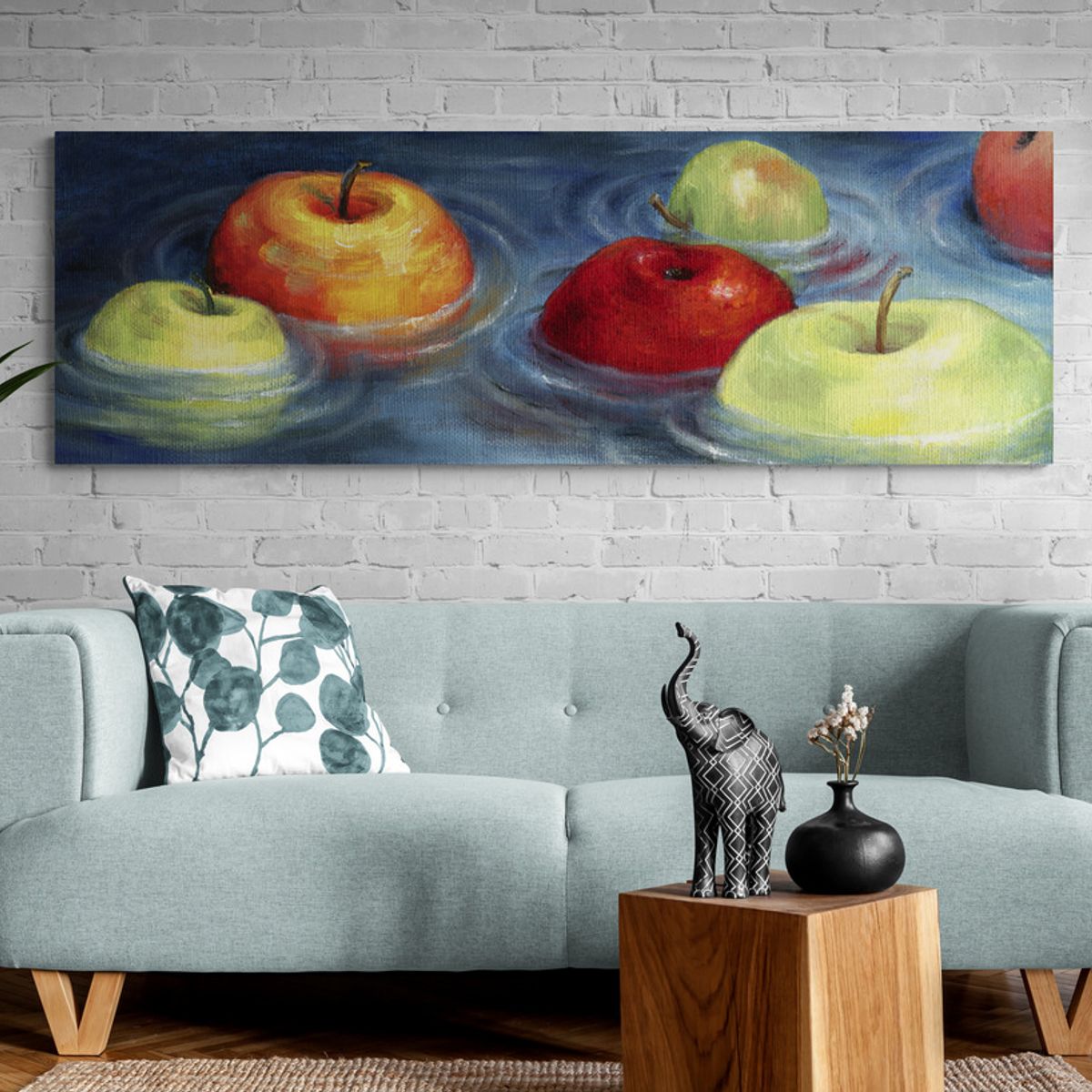 TAYRONA STORE - Cuadro En Lienzo Para Comedor Bodegon 035 180x60cm