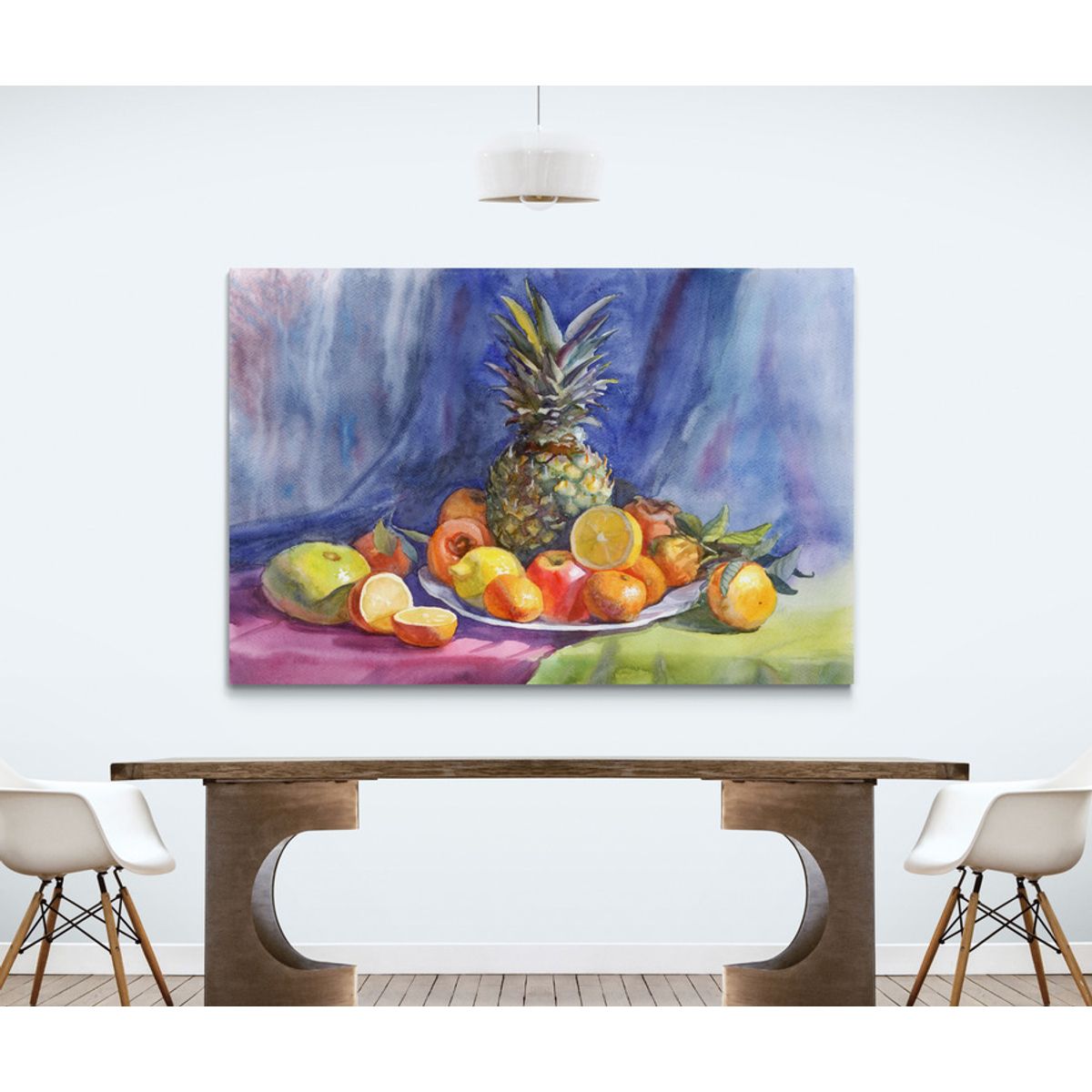 TAYRONA STORE - Cuadro En Lienzo Para Comedor Bodegon 087 100x70cm