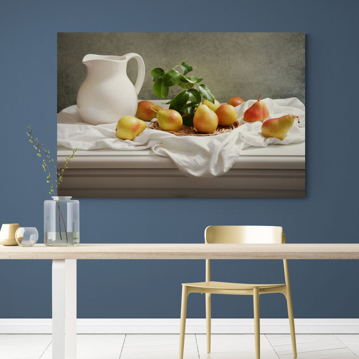 TAYRONA STORE - Cuadro En Lienzo Para Comedor Bodegon 042 70x50cm