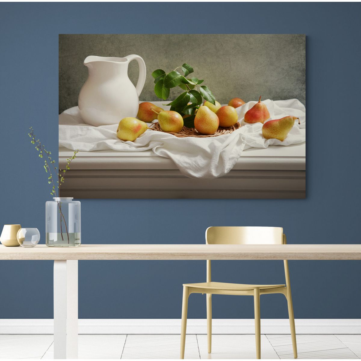 TAYRONA STORE - Cuadro En Lienzo Para Comedor Bodegon 042 70x50cm
