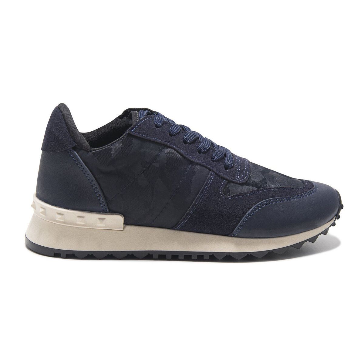 VIOLA - Tenis viola para hombre moda azul sch-val 01 army