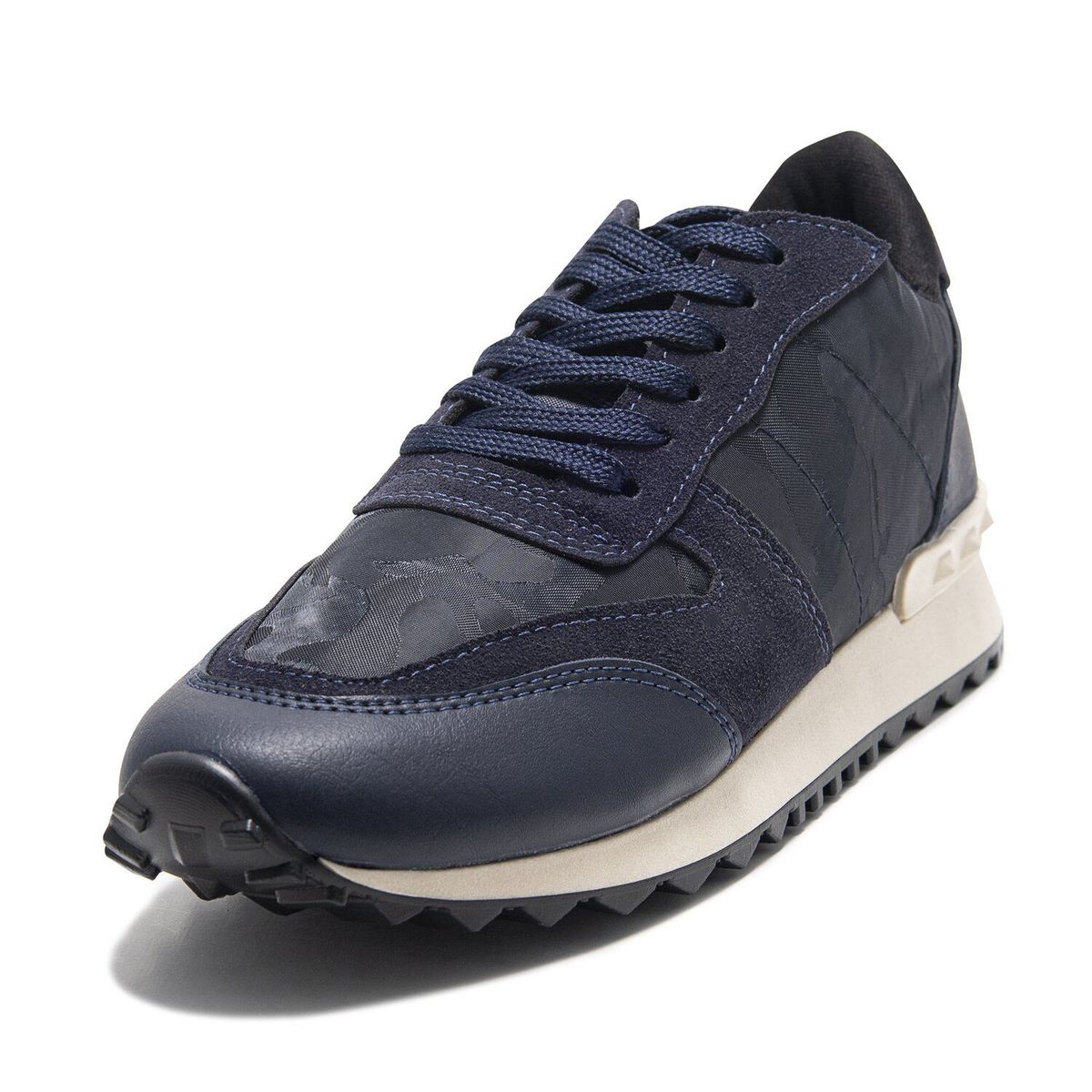 VIOLA - Tenis viola para hombre moda azul sch-val 01 army