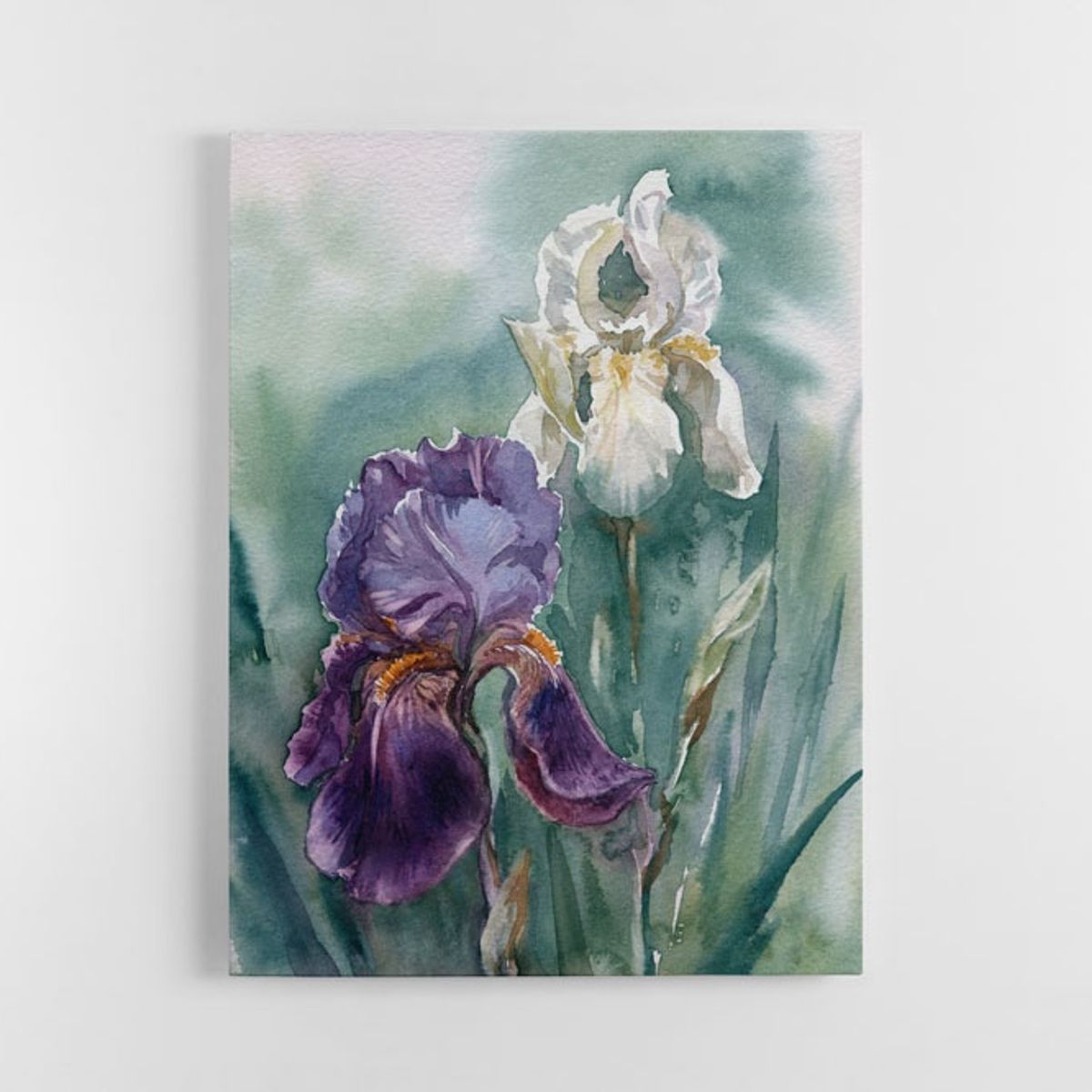 TAYRONA STORE - Cuadro En Lienzo Para Comedor Pintura Flores 128 120x160cm
