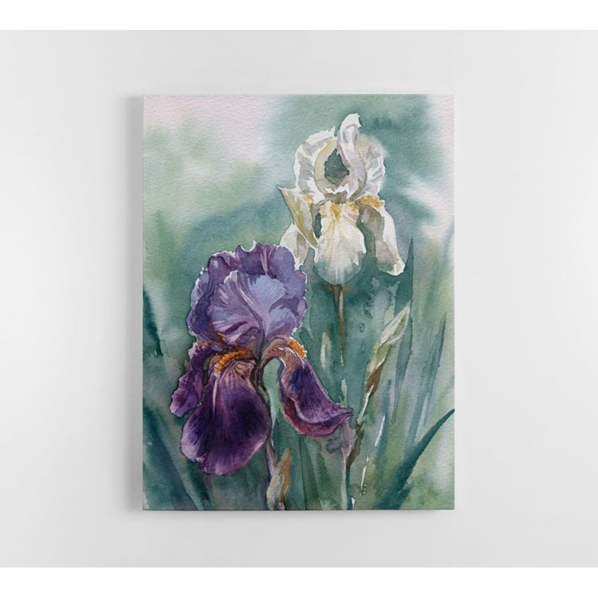 TAYRONA STORE - Cuadro En Lienzo Para Comedor Pintura Flores 128 120x160cm