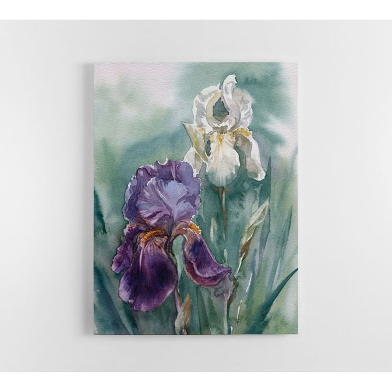 TAYRONA STORE - Cuadro En Lienzo Para Comedor Pintura Flores 128 120x160cm