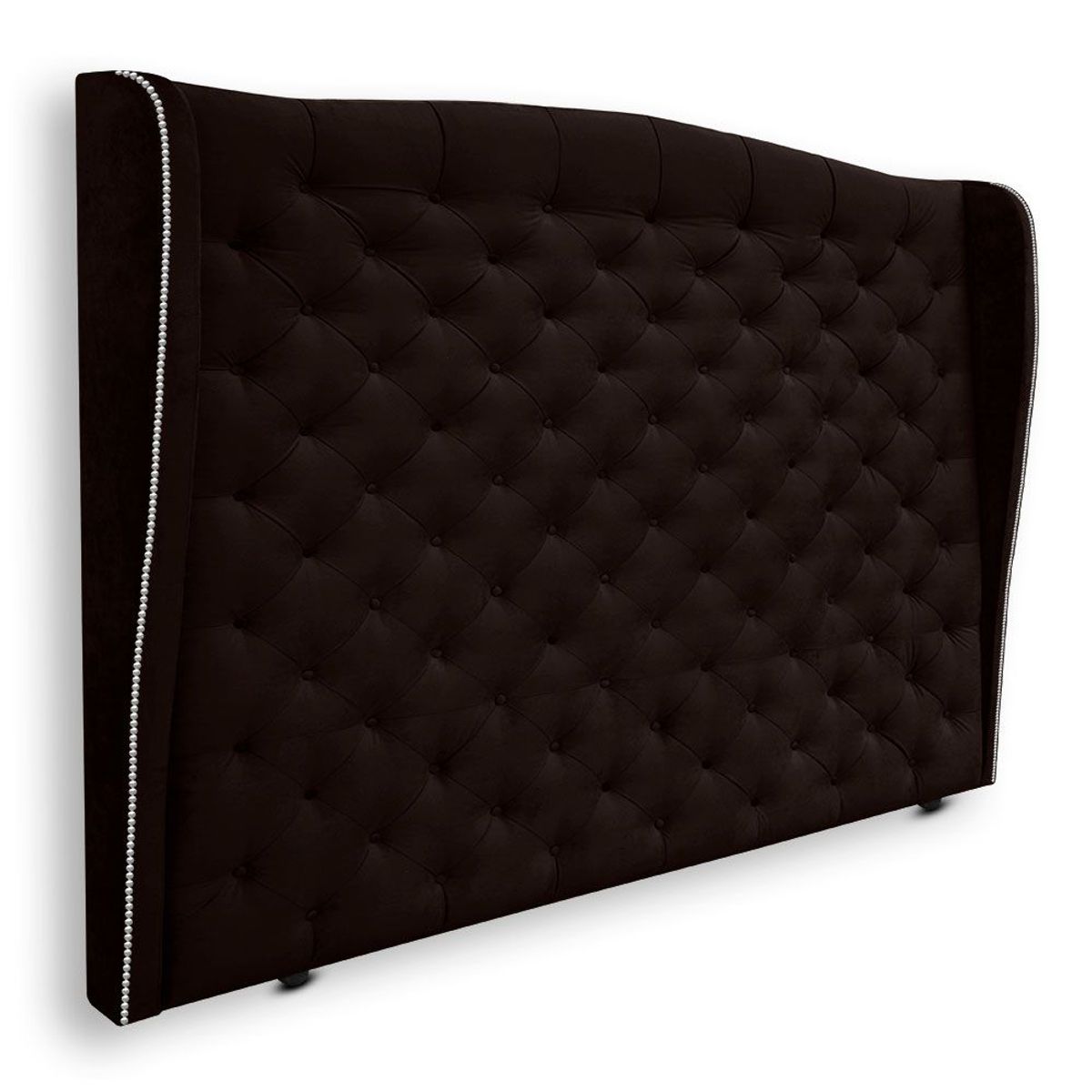 MAGIC CLASS - CABECERO DE LUJO LUXURY DE PISO200X120 ECOCUERO CAFÉ