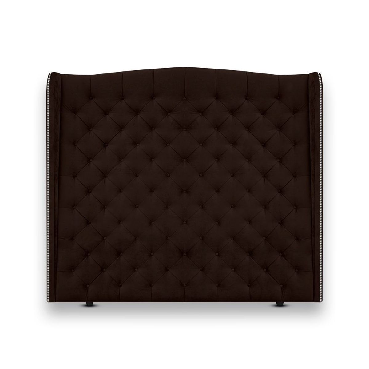 MAGIC CLASS - CABECERO DE LUJO LUXURY DE PISO200X120 ECOCUERO CAFÉ