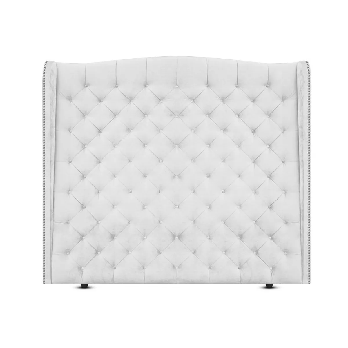 MAGIC CLASS - CABECERO DE LUJO LUXURY DE PISO200X120 MICROFIBRA BLANCO