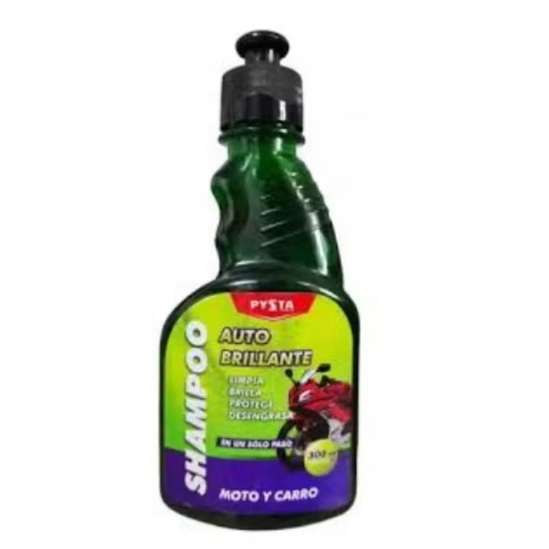 GENERICO - Shampoo desengrasante para carros y motos 300ml dr-112