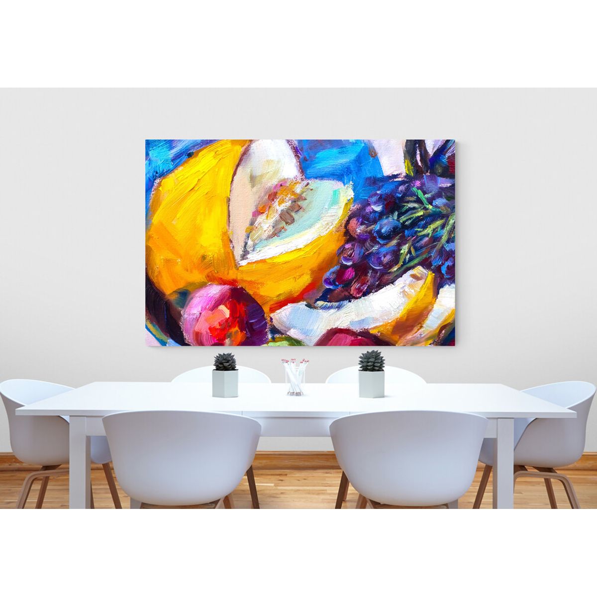 TAYRONA STORE - Cuadro En Lienzo Para Comedor Bodegon 014 70x50cm