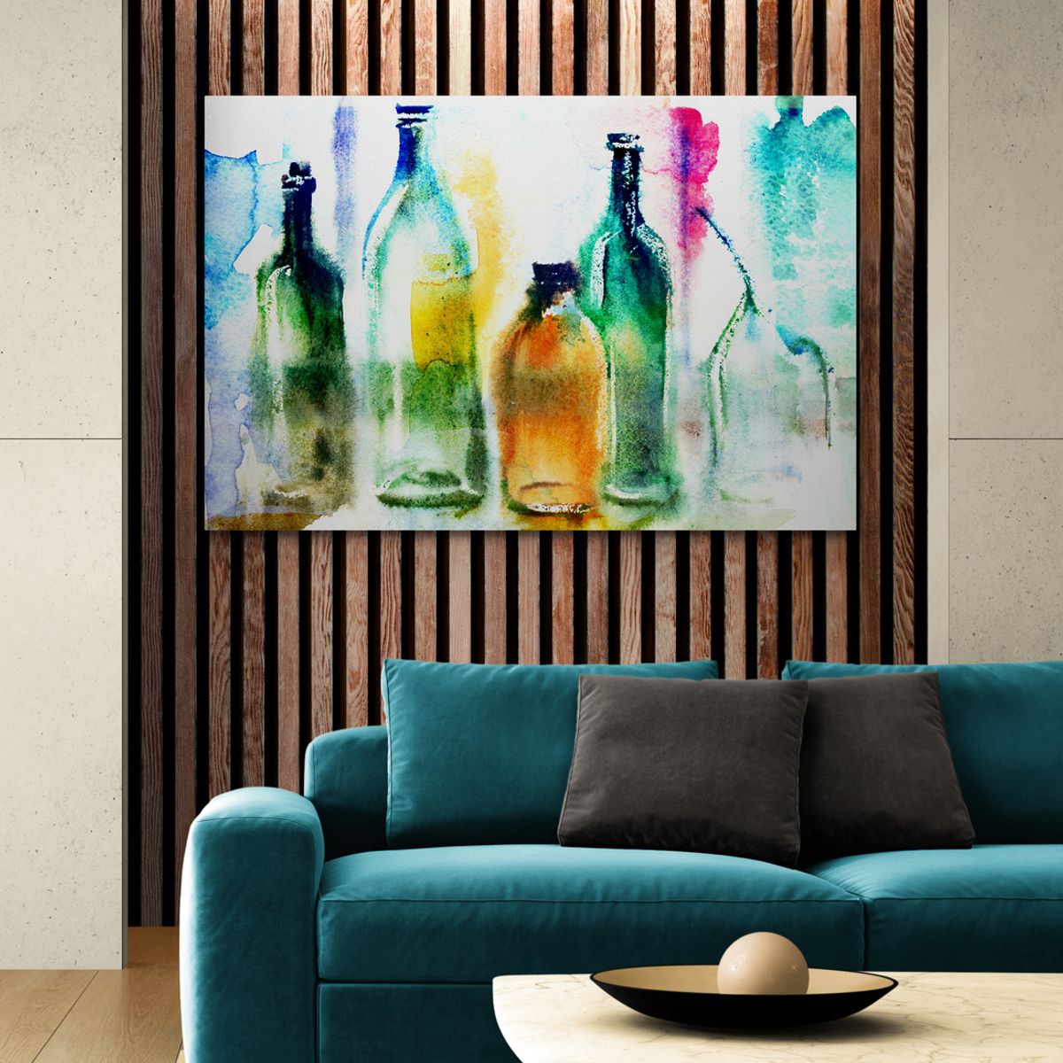 TAYRONA STORE - Cuadro En Lienzo Para Comedor Bodegon 036 100x70cm