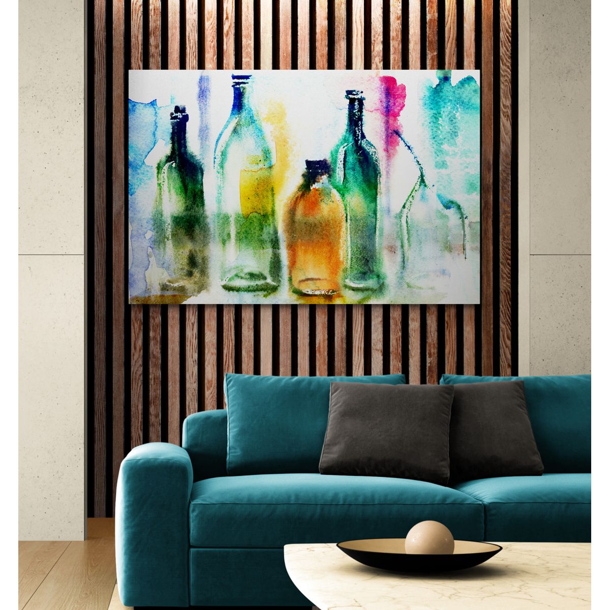 TAYRONA STORE - Cuadro En Lienzo Para Comedor Bodegon 036 100x70cm