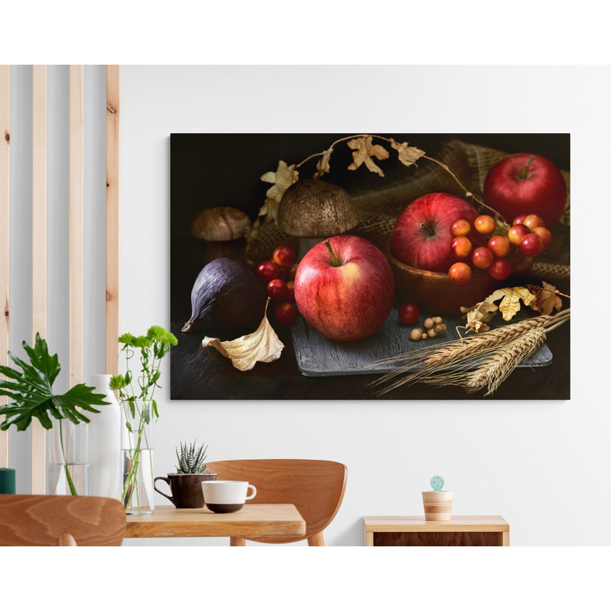 TAYRONA STORE - Cuadro En Lienzo Para Comedor Bodegon 046 100x70cm