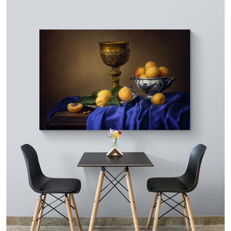 TAYRONA STORE - Cuadro En Lienzo Para Comedor Bodegon 050 50x35cm