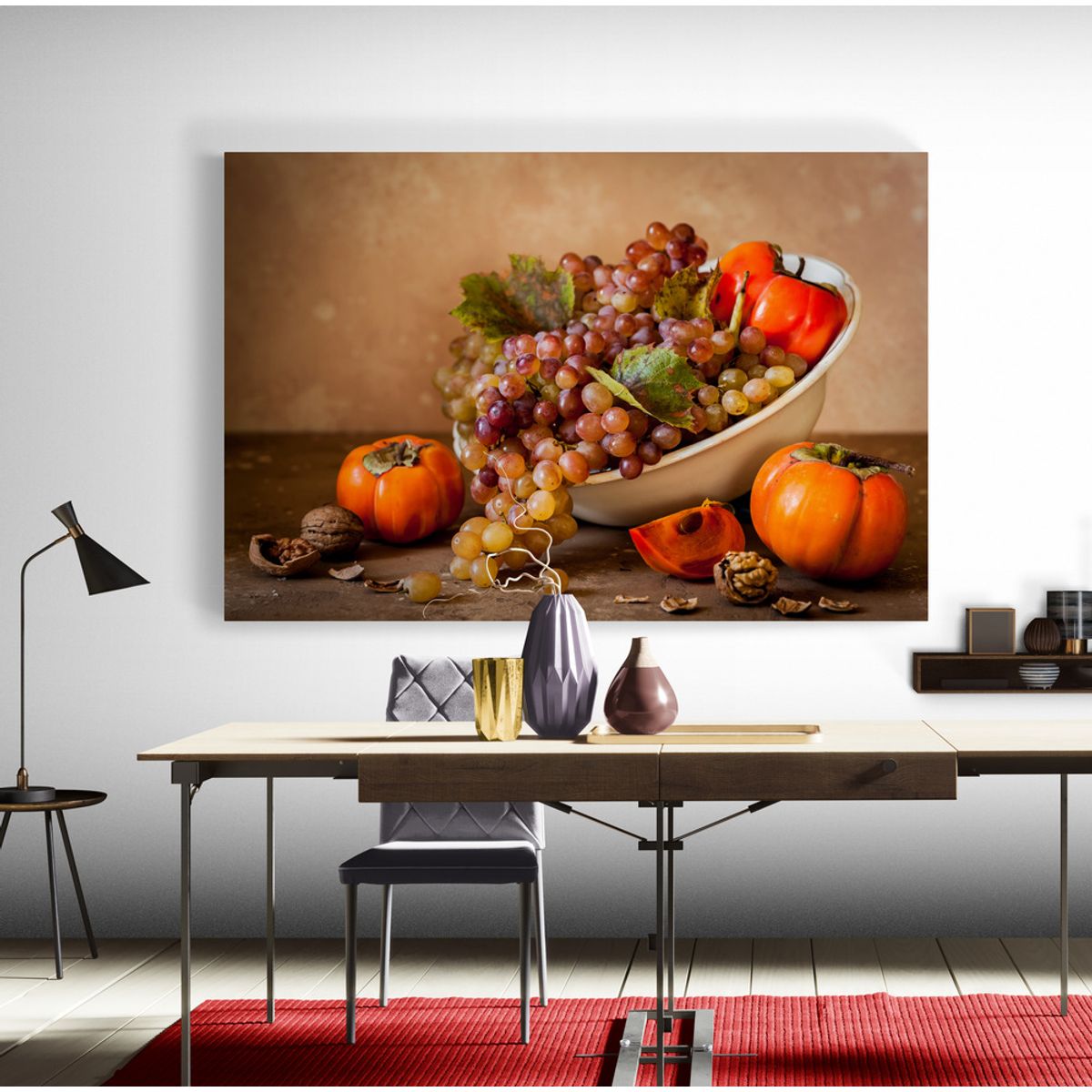 TAYRONA STORE - Cuadro En Lienzo Para Comedor Bodegon 051 100x70cm