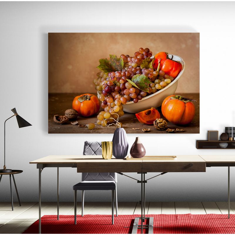 TAYRONA STORE - Cuadro En Lienzo Para Comedor Bodegon 051 100x70cm