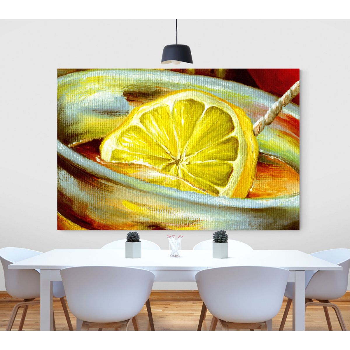 TAYRONA STORE - Cuadro En Lienzo Para Comedor Bodegon 052 150x100cm