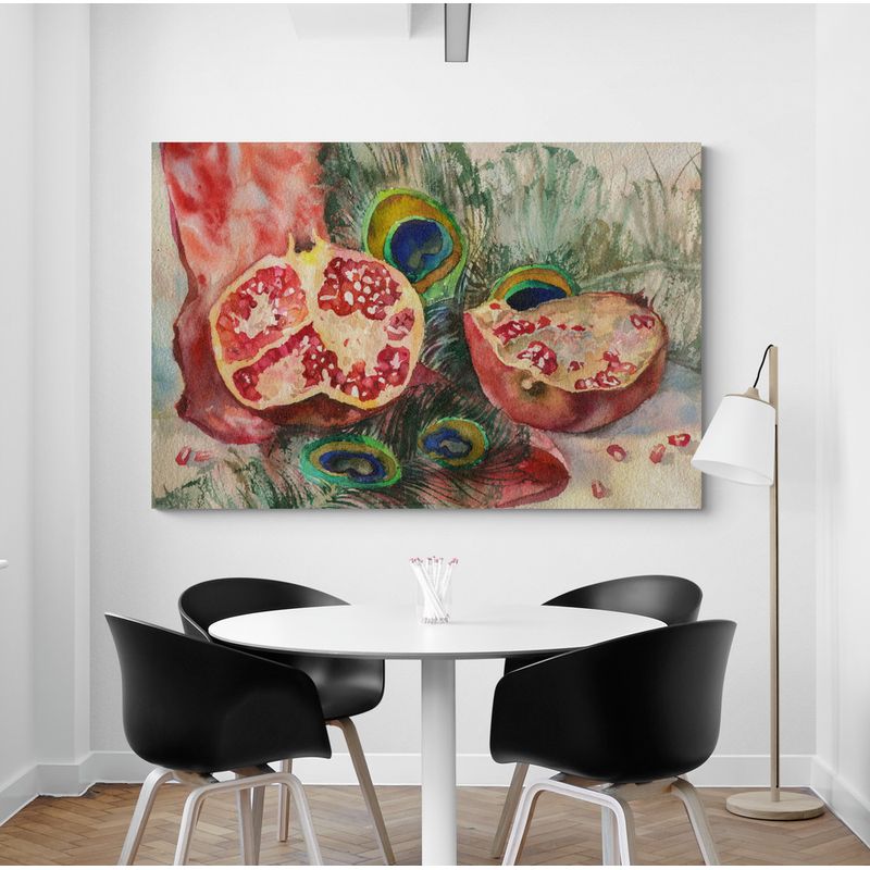 TAYRONA STORE - Cuadro En Lienzo Para Comedor Bodegon 088 70x50cm