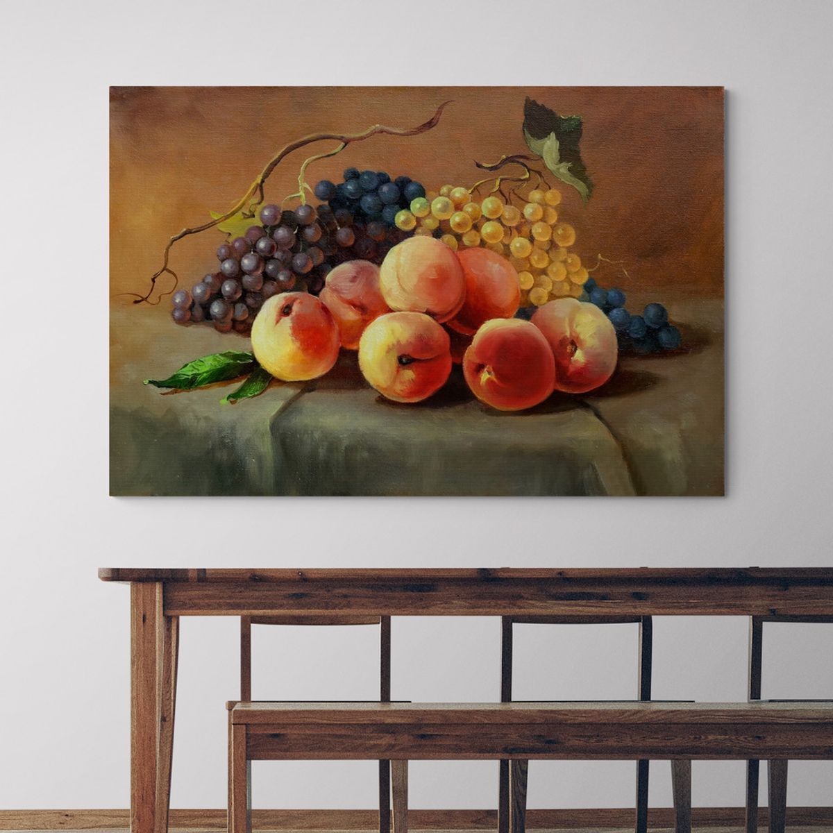 TAYRONA STORE - Cuadro En Lienzo Para Comedor Bodegon 090 70x50cm