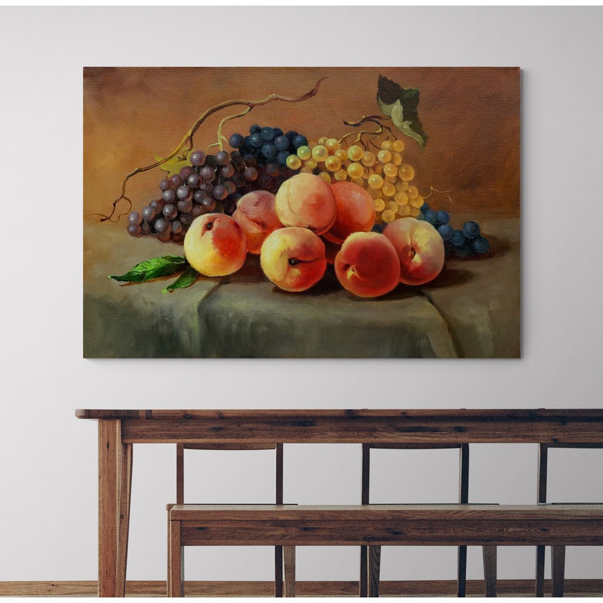 TAYRONA STORE - Cuadro En Lienzo Para Comedor Bodegon 090 70x50cm
