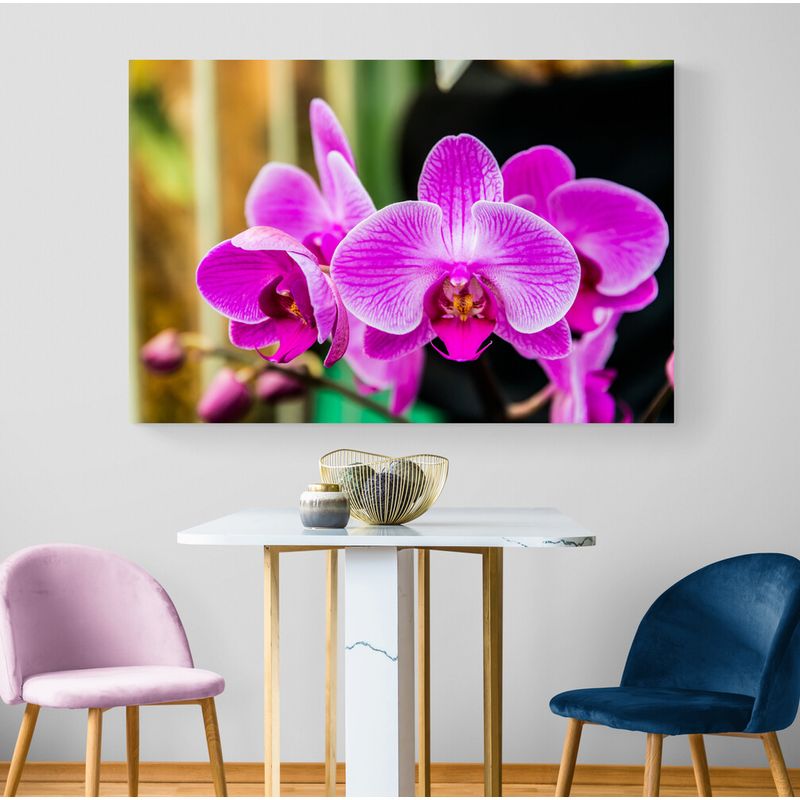 TAYRONA STORE - Cuadro En Lienzo Para Comedor Flores 409 100x70cm