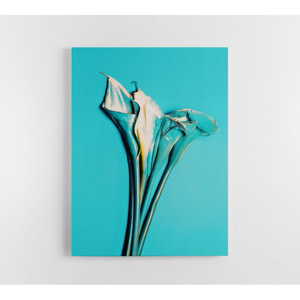 TAYRONA STORE - Cuadro En Lienzo Para Comedor Flores 139 60x80cm