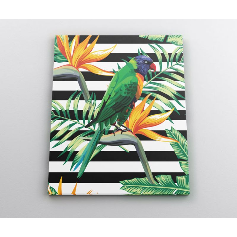 TAYRONA STORE - Cuadro En Lienzo Para Comedor Flores 211 30x40cm