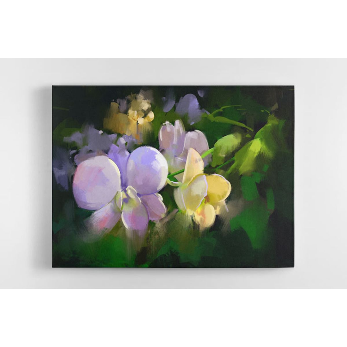 TAYRONA STORE - Cuadro En Lienzo Para Comedor Flores 169 100x80cm
