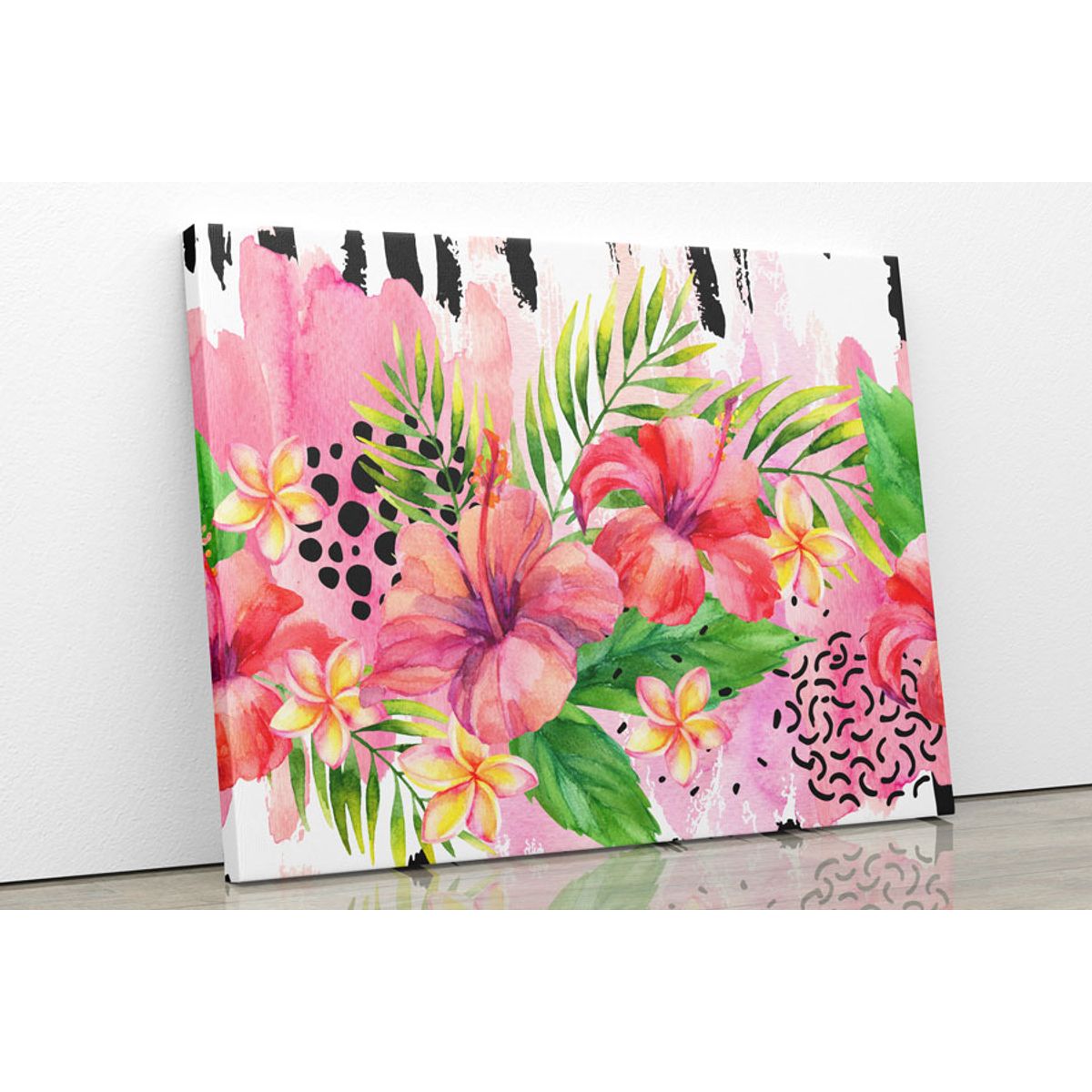 TAYRONA STORE - Cuadro En Lienzo Para Comedor Flores 292 150x120cm