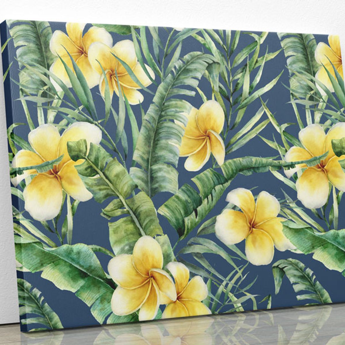 TAYRONA STORE - Cuadro En Lienzo Para Comedor Flores 298 50x40cm
