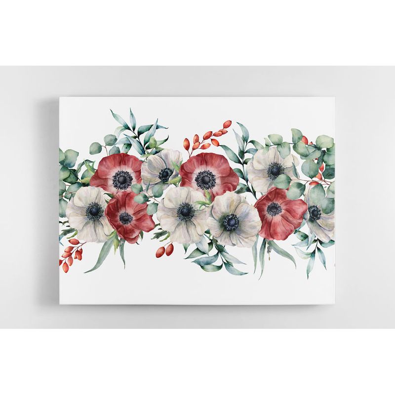 TAYRONA STORE - Cuadro En Lienzo Para Comedor Flores 299 125x100cm