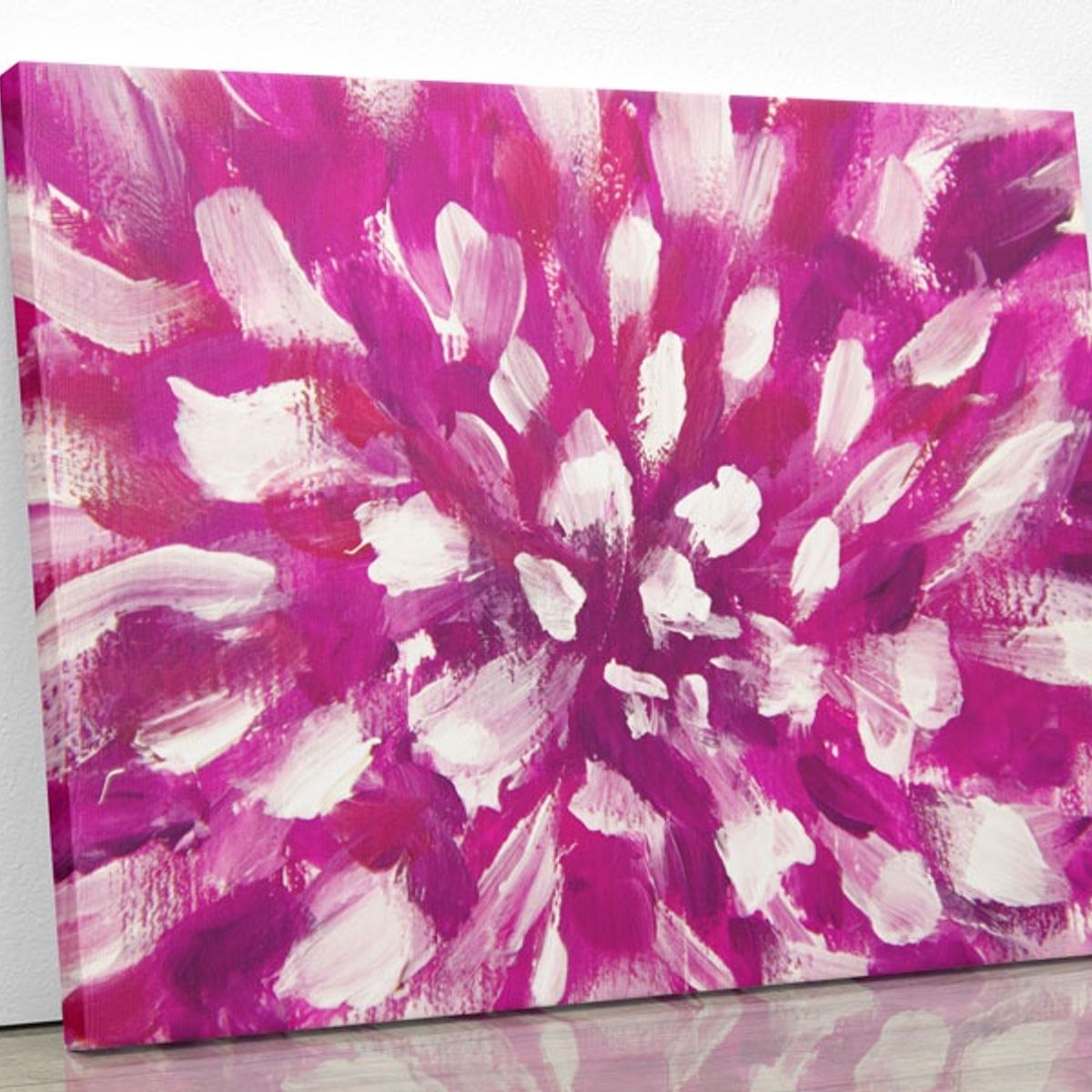 TAYRONA STORE - Cuadro En Lienzo Para Comedor Pintura Flores 119 150x120cm