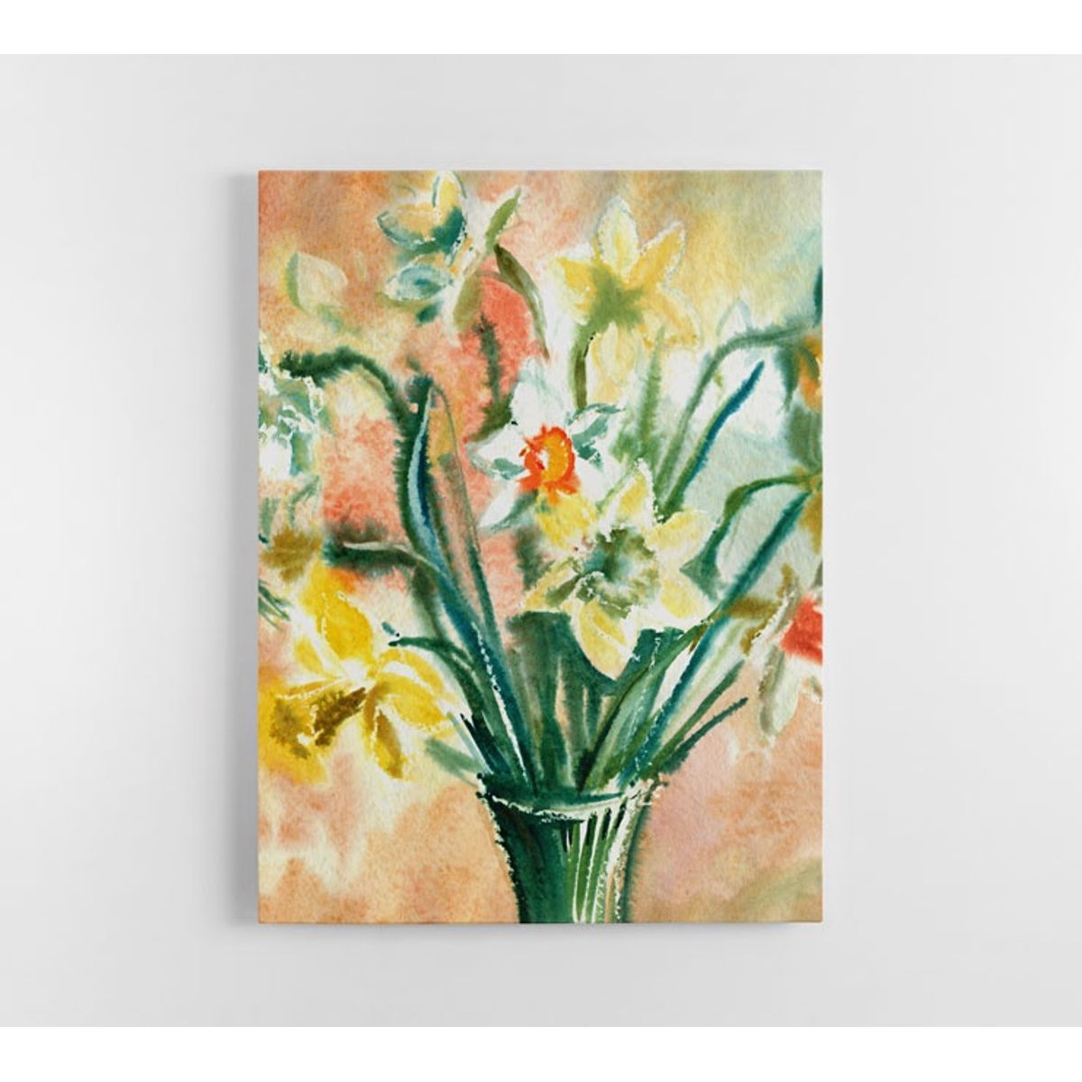 TAYRONA STORE - Cuadro En Lienzo Para Comedor Pintura Flores 130 30x40cm