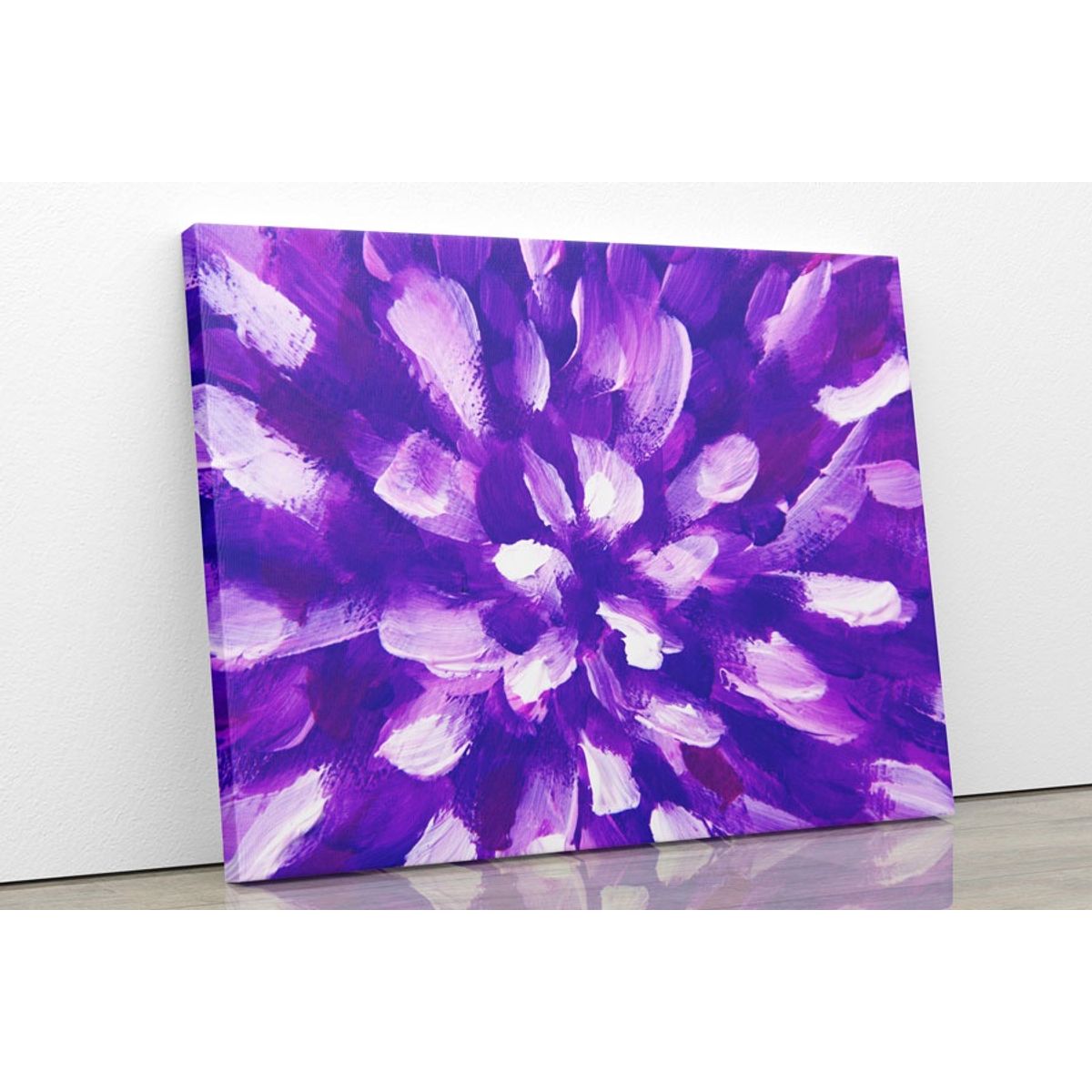 TAYRONA STORE - Cuadro En Lienzo Para Comedor Pintura Flores 118 125x100cm.