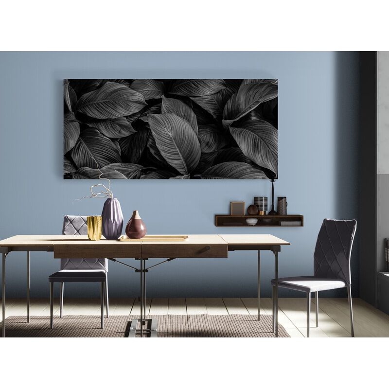 TAYRONA STORE - Cuadro En Lienzo Para Comedor Hojas 095 90x40cm