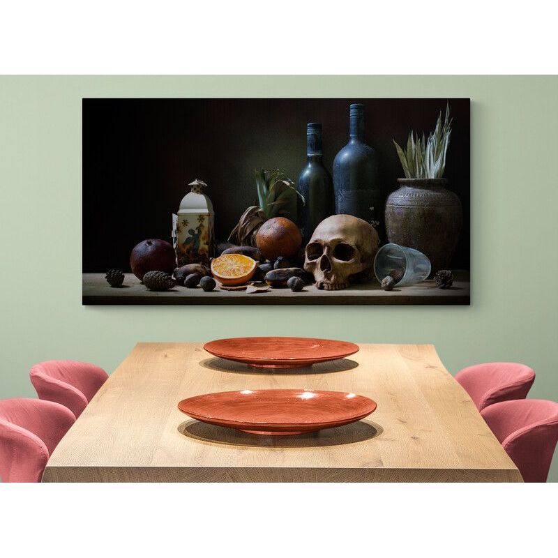 TAYRONA STORE - Cuadro En Lienzo Para Comedor Bodegon 222 75x40cm