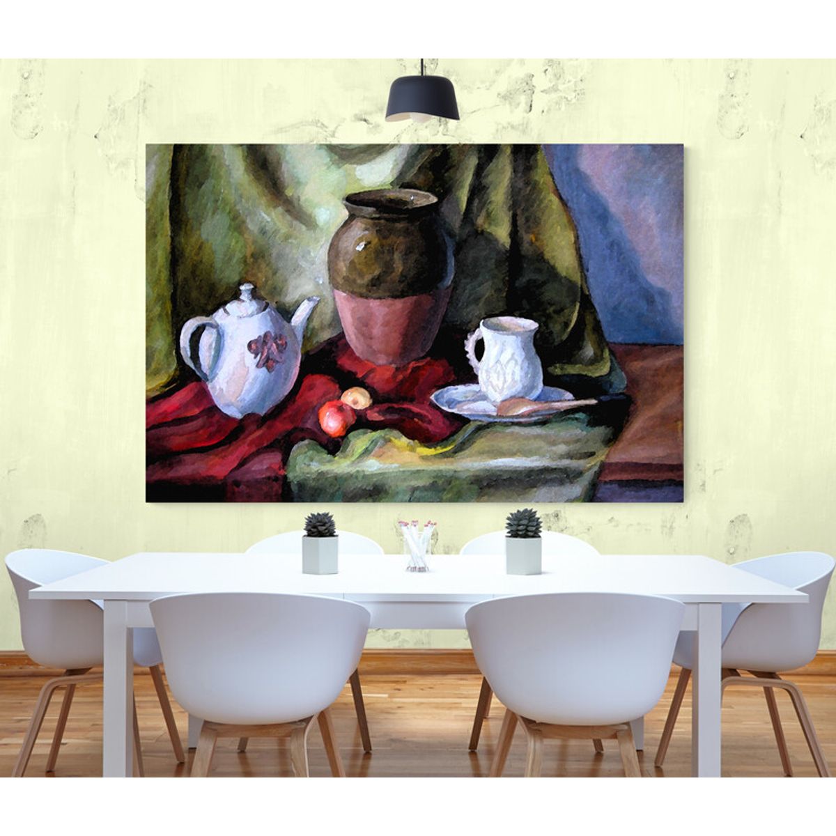 TAYRONA STORE - Cuadro En Lienzo Para Comedor Bodegon 170 70x50cm
