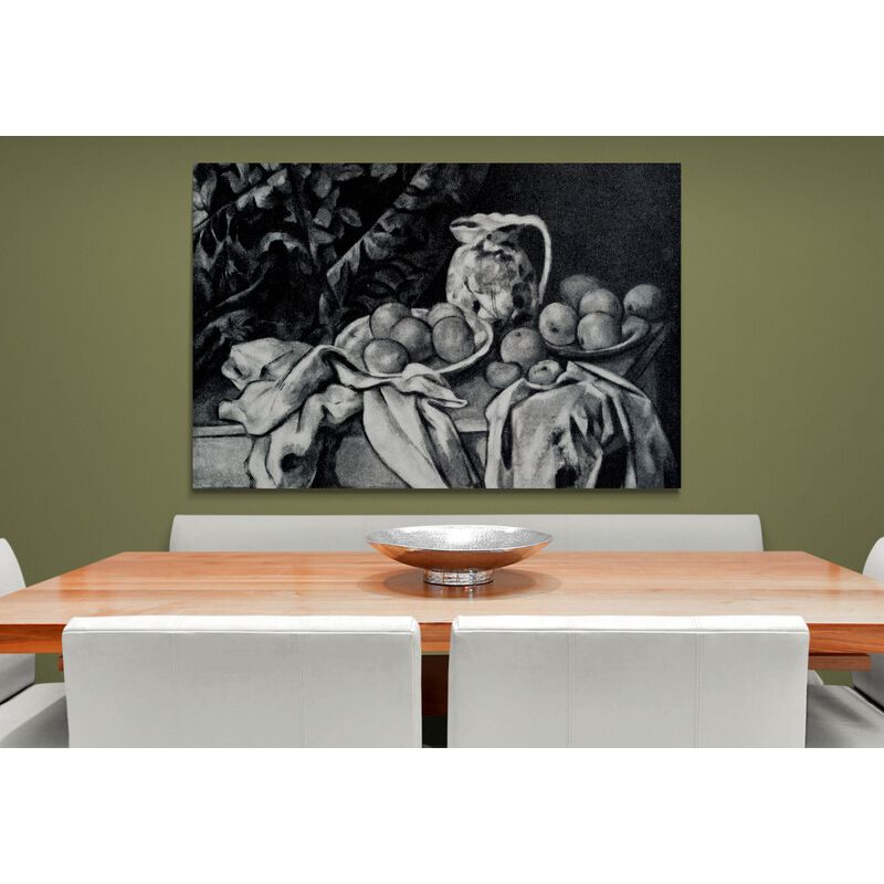 TAYRONA STORE - Cuadro En Lienzo Para Comedor Bodegon Frutas 126 50x35cm