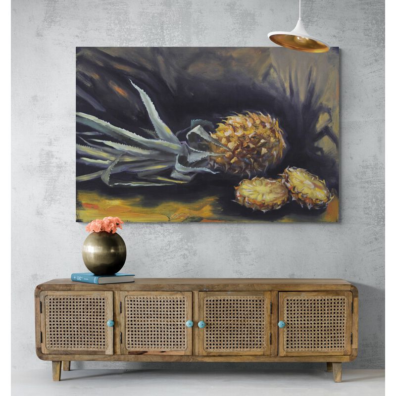 TAYRONA STORE - Cuadro En Lienzo Para Comedor Bodegon Frutas 125 100x70cm