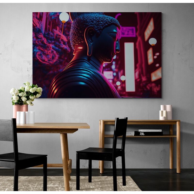 TAYRONA STORE - Cuadro En Lienzo Para Comedor Budda 171 50x35cm