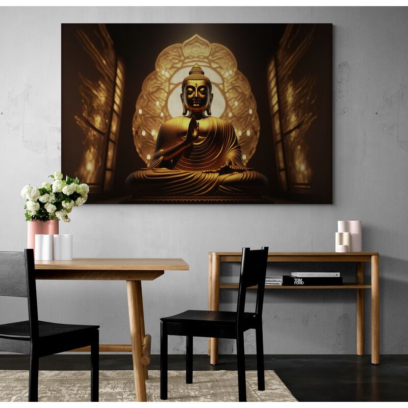TAYRONA STORE - Cuadro En Lienzo Para Comedor Budda 175 100x70cm