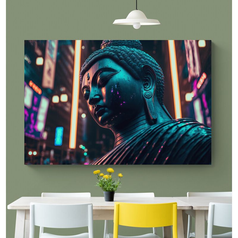 TAYRONA STORE - Cuadro En Lienzo Para Comedor Budda 170 120x80cm